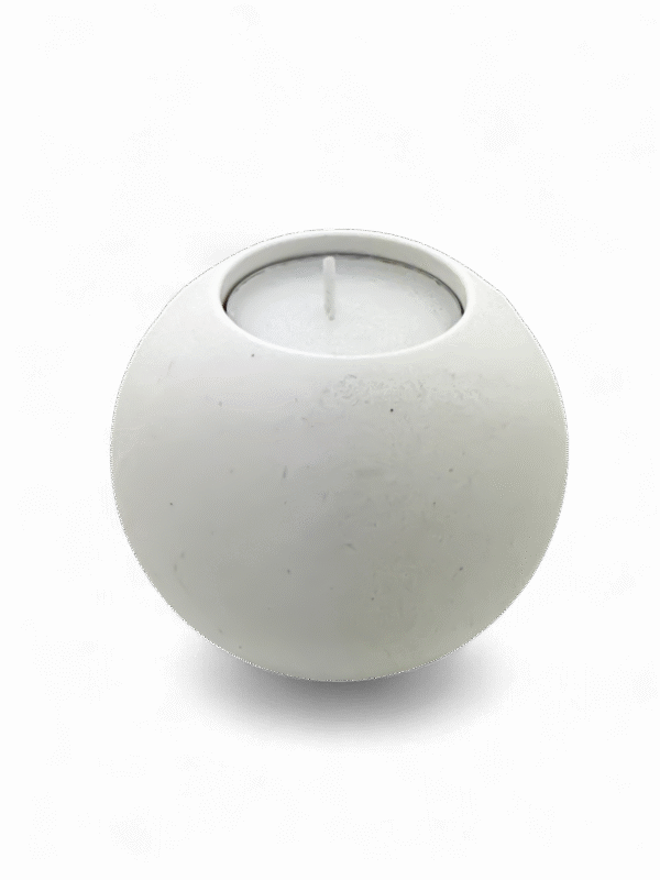 Theelichthouder rond