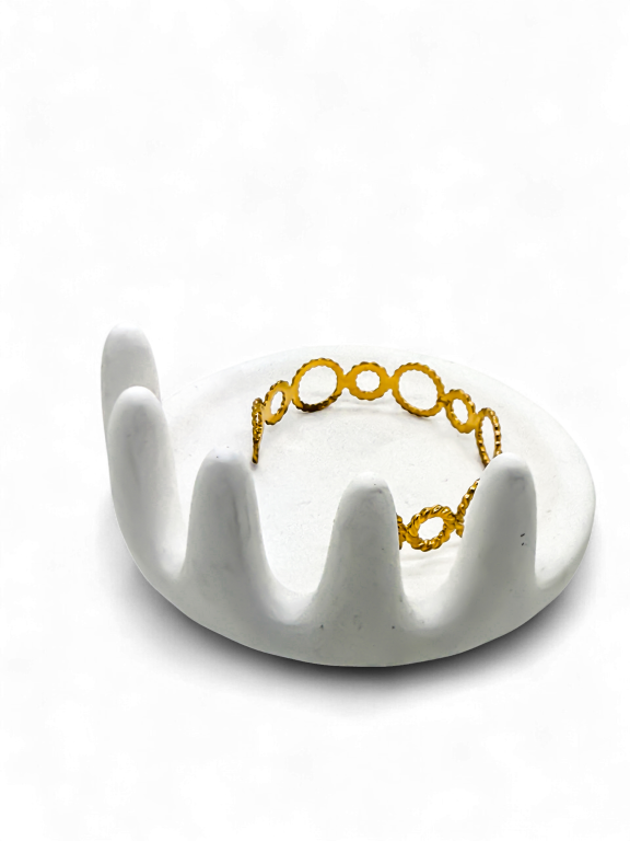 Hand ringschaaltje – Gentle Palm